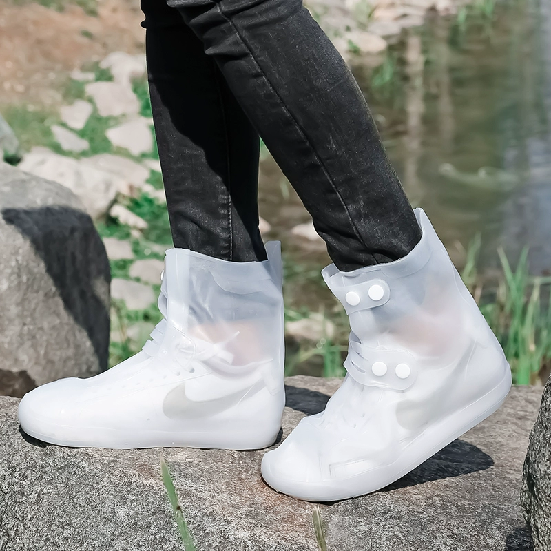 giày mưa trong suốt bao gồm mưa không thấm nước vật nữ giày trượt overshoes bộ cầm tay bao gồm giày nước trẻ em nam Tall 