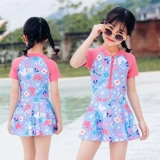 Детский купальник для принцессы, детская юбка для плавания, защита от солнца