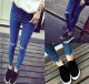 Quần skinny jeans tuổi teen 12 nữ 13 hè học sinh trung học cơ sở 14 feet 15 16 17 17 nữ quần dài 11 quần jean ống rộng nam