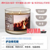 American BBW fireside marshmallow three core oil scented candle 411G BathBodyWorks autumn and winter Limited