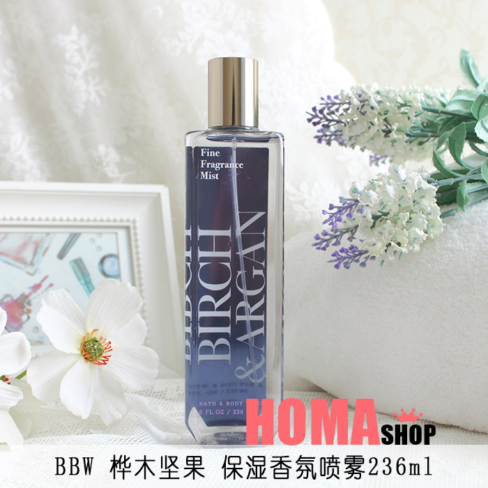 #343 Birch Nuts Spray 236ml Refresh moisturizing fragrance BathBodyWorks