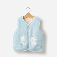 Синий, с медвежатами