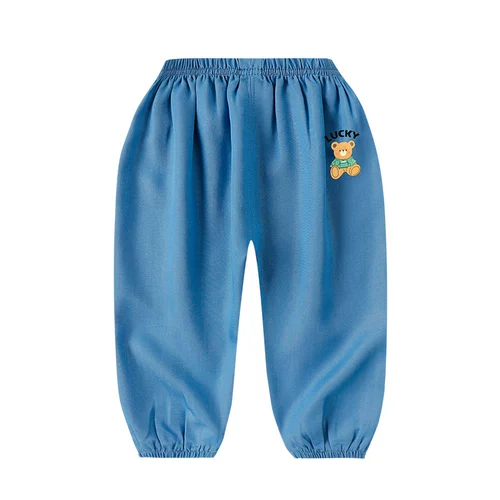 Летние тонкие штаны подходит для мужчин и женщин, детские джинсы, средство от комаров, 2 шт, 0-3 лет