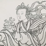 Yongle Palace линия роспись Описание Бай Тракт Учебная живопись Статьи о проекте техники живописи Гонги