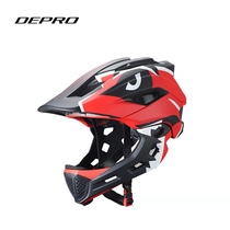 2019 DEPRO new childrens balance bike helmet full helmet protection helmet boys and girls ultra-light