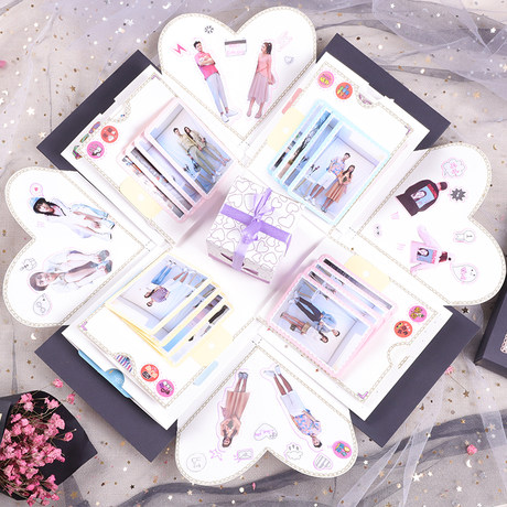 explosion box for birthday girl