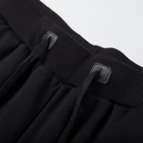 Бархатные утепленные хлопковые зимние штаны для отдыха, для среднего возраста, свободный прямой крой