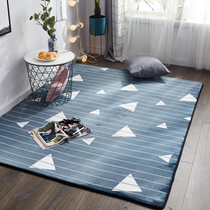 Bedroom bedside non-slip carpet Living room bathroom Absorbent floor mat Room thickened simple household Falai velvet floor mat