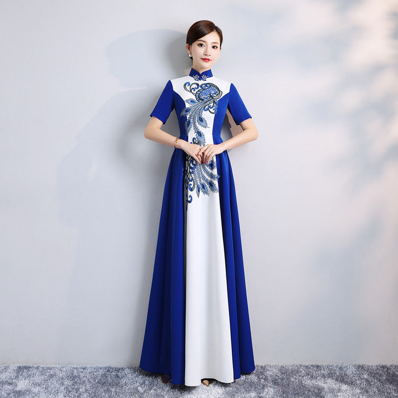 Robe de soirée manche de princesse - Ref 3210762 Image 5