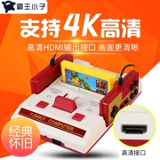 Overlord kid FC máy màu đỏ và trắng nhà máy trò chơi TV hoài cổ gấp đôi HDMI4k HD 8 bit Contra