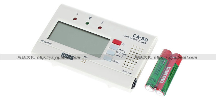 Метроном 科音 korg ca50 电子调音器 调音表 校音器 二胡 提琴 吉他调音器