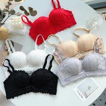 New Breathable Strapless Invisible Bra Push Up Small Breast Wedding Dress Lace Comfortable Underwear Women Summer