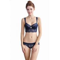 15102 Spot European and American ultra-thin lace underwear bra womens large size bra set custom-made