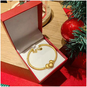 周大福同款限量版米奇转运珠手链