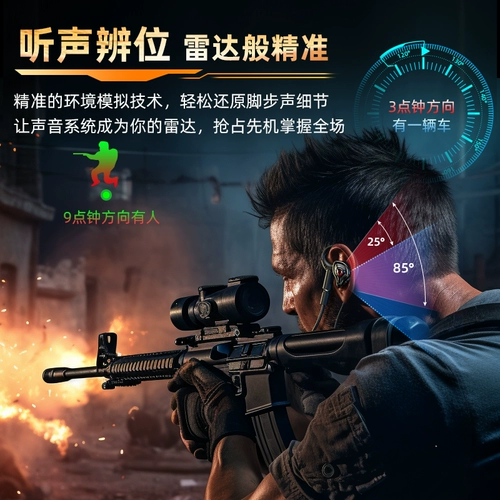E-Sports Gaming Hearsets Внедовые проводные микрофон два в одном интерфейсном интерфейсном компьютере Специальные наушники