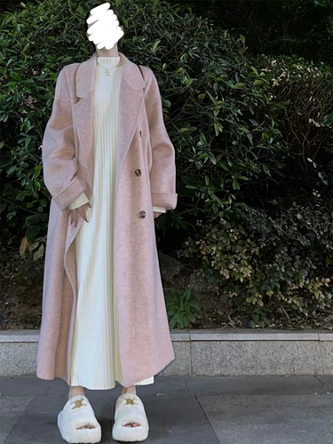 Белая длинная юбка, трикотажное платье, осеннее шерстяное платье