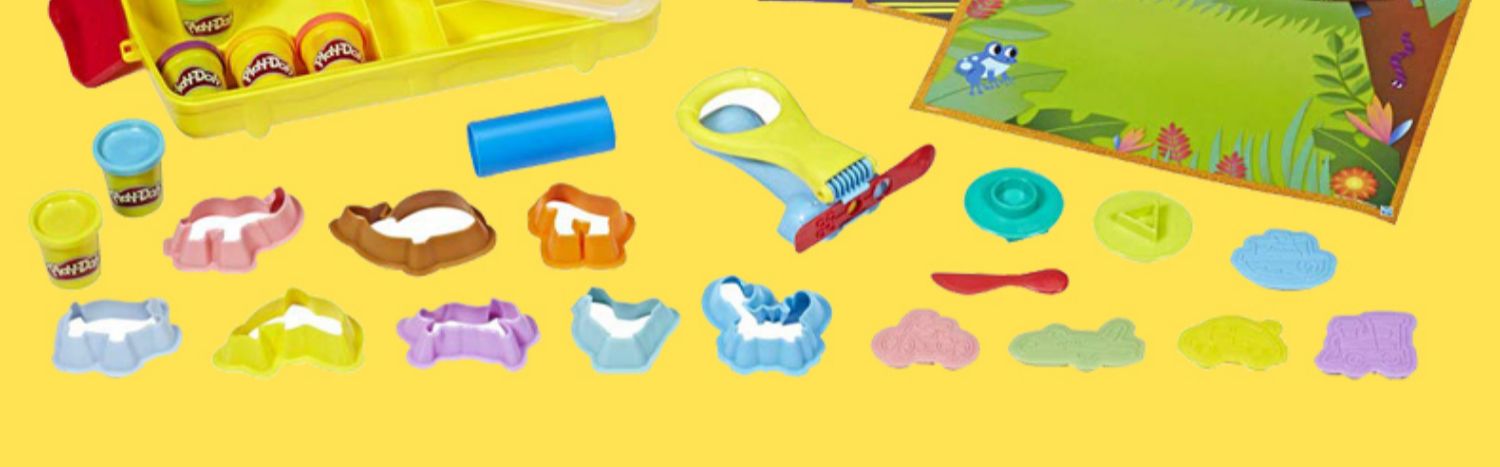 Hasbro Pei Dòng khai sáng bùn đầy màu sắc Nhận thức tư duy Bộ E1955 Đồ chơi bằng đất sét cho trẻ em - Đất sét màu / đất sét / polymer đất sét, đồ chơi giáo dục