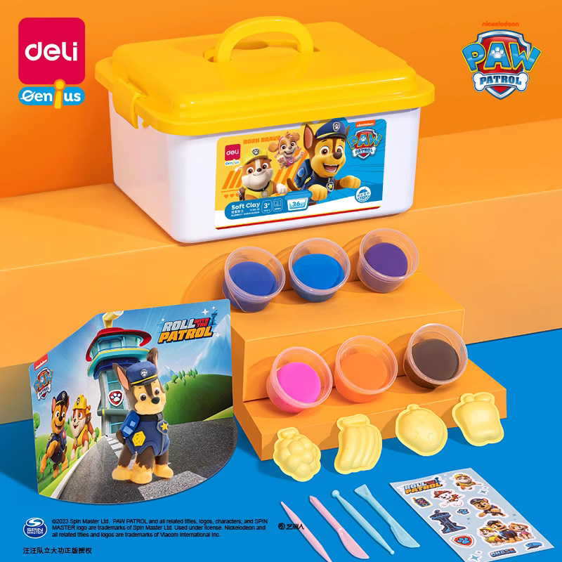 Able Ultra Light Clay Supplement Dress Child Safety Non-toxic Rubber Clay 12 Color 24 Color 36 Color Elementary School Hand Made Diy Special Big Bag Clay Color Clay Toy Suit-Taoba
