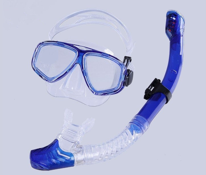 Snorkeling three treasures set can be equipped with myopia diving goggles full dry snorkel snorkeling equipment