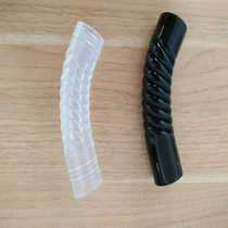 Full dry breathing tube elbow fittings universal breathing tube edible grade silicone throat corrugated snake belly tube hose