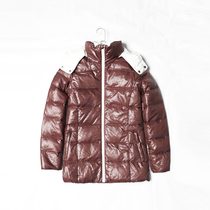 Foreign trade original single tail goods winter womens down jacket hooded leisure warm down jacket thickened warm down jacket