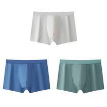 Cat person children ice silk mesh underpants boy flat angle pants summer thin shorts CUHK boy pants head antibacterial a class