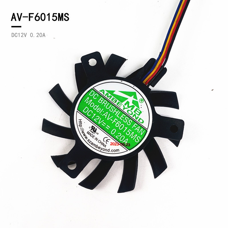 Original Av-F6015Ms Industrial Computer Soft Routing Motherboard Cpu Diameter 5.5cm Cooling Fan Av-F6015Hs