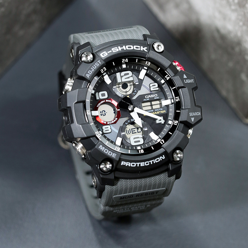 Casio Watch Men's Gshock Little Mud King Solar Radio Wave Bluetooth Sports Outdoor Sports Waterproof Gwg100