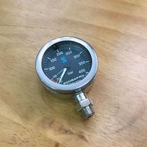 SCUBAPRO nickel-plated 52MM diving residual pressure gauge diving pressure gauge head SPG diving pressure gauge