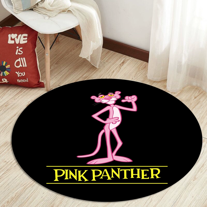Ins phòng cô gái màu hồng công chúa dễ thương cô gái tròn thảm phòng ngủ ghế máy tính ghế xoay giỏ thảm - Thảm