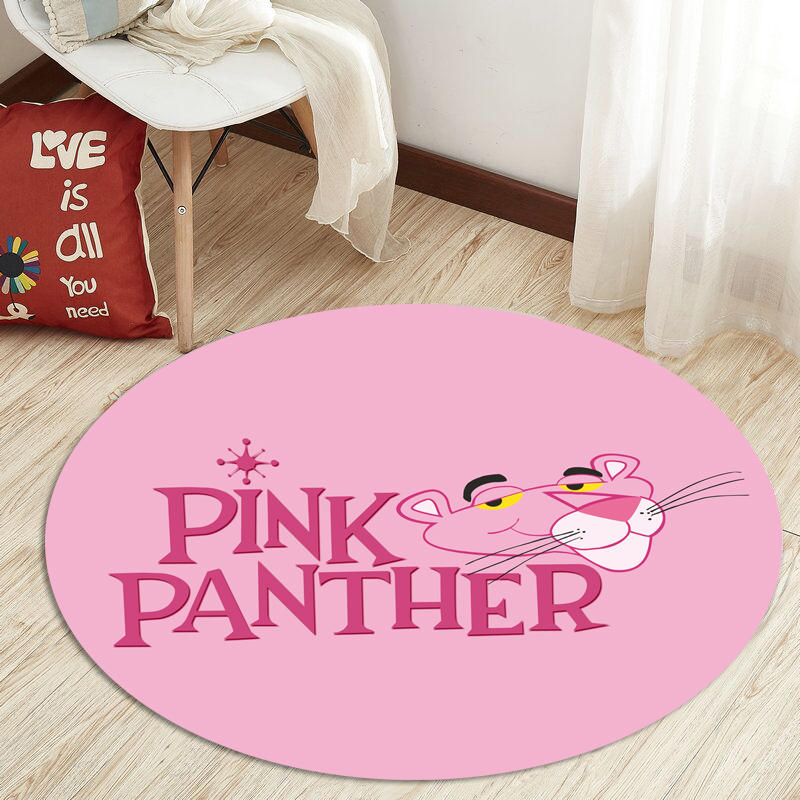 Ins phòng cô gái màu hồng công chúa dễ thương cô gái tròn thảm phòng ngủ ghế máy tính ghế xoay giỏ thảm - Thảm thảm lót ghế sofa