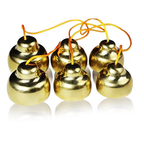Ringing copper bells professional bells Zhuizi troupe band bells ethnic musical instruments accessories Changyao bells