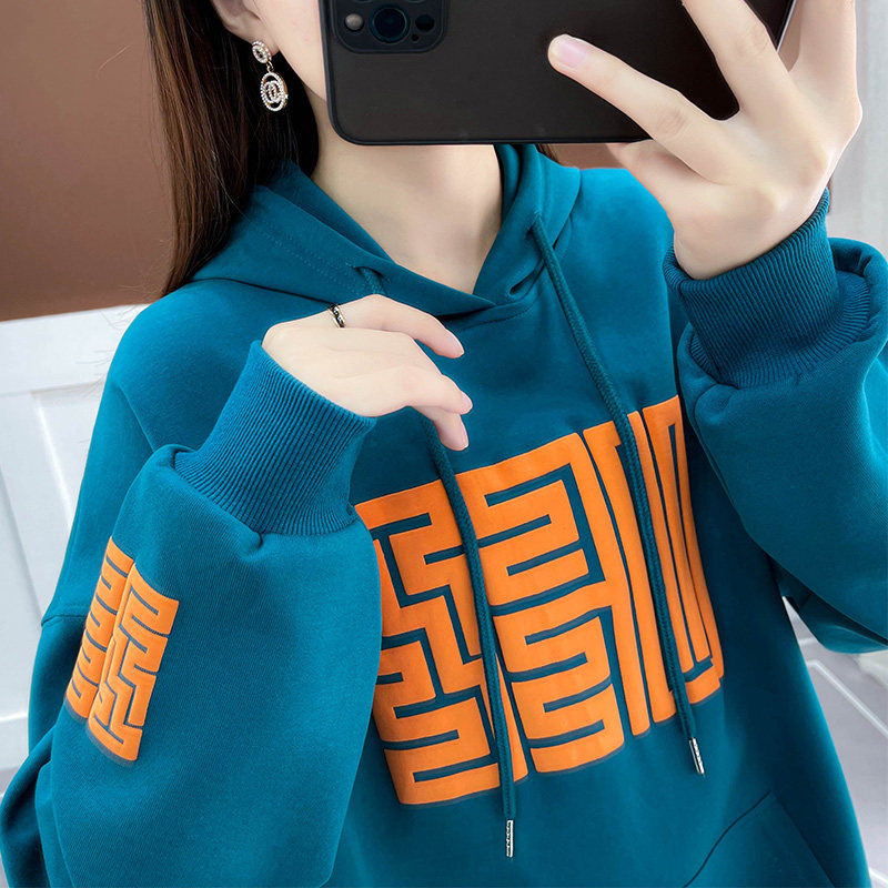 Early Spring Tandem Hat Pure Cotton Casual Blouse Women 2022 New Spring Loaded Loose Korean version jacket Aging Foreign Pie Exploding blouses