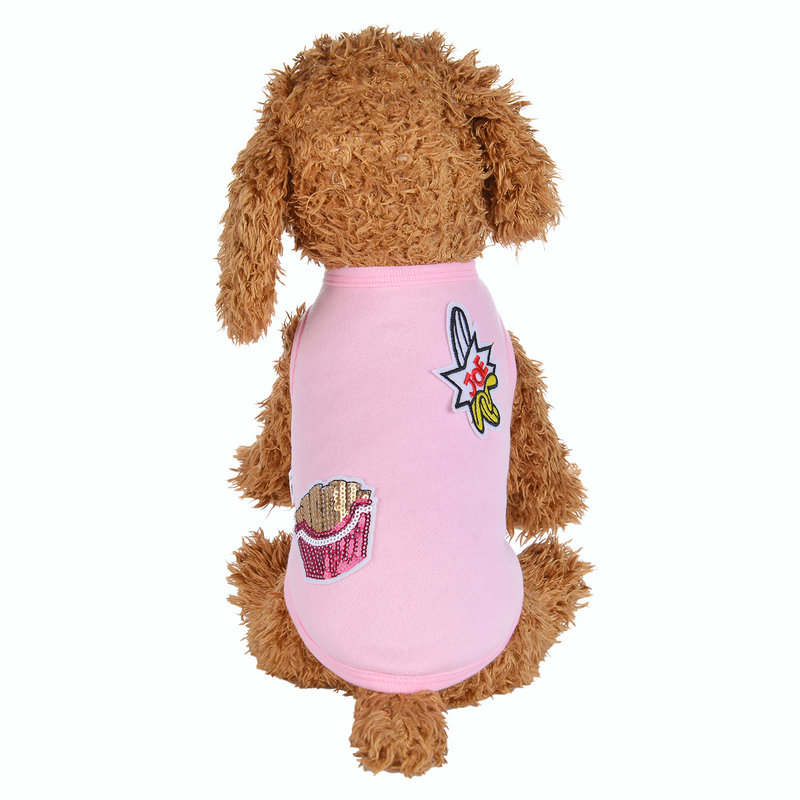 Little Puppy Trang phục Teddy Deer Dog Quần áo Chó nhỏ Quần áo Pet Quần áo Quần áo mùa thu và mùa đông Chihuahua Vest - Quần áo & phụ kiện thú cưng quần áo mèo