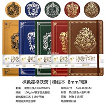 Harry Potter peripheral quill set book notebook College retro notepad hand account blank magic book