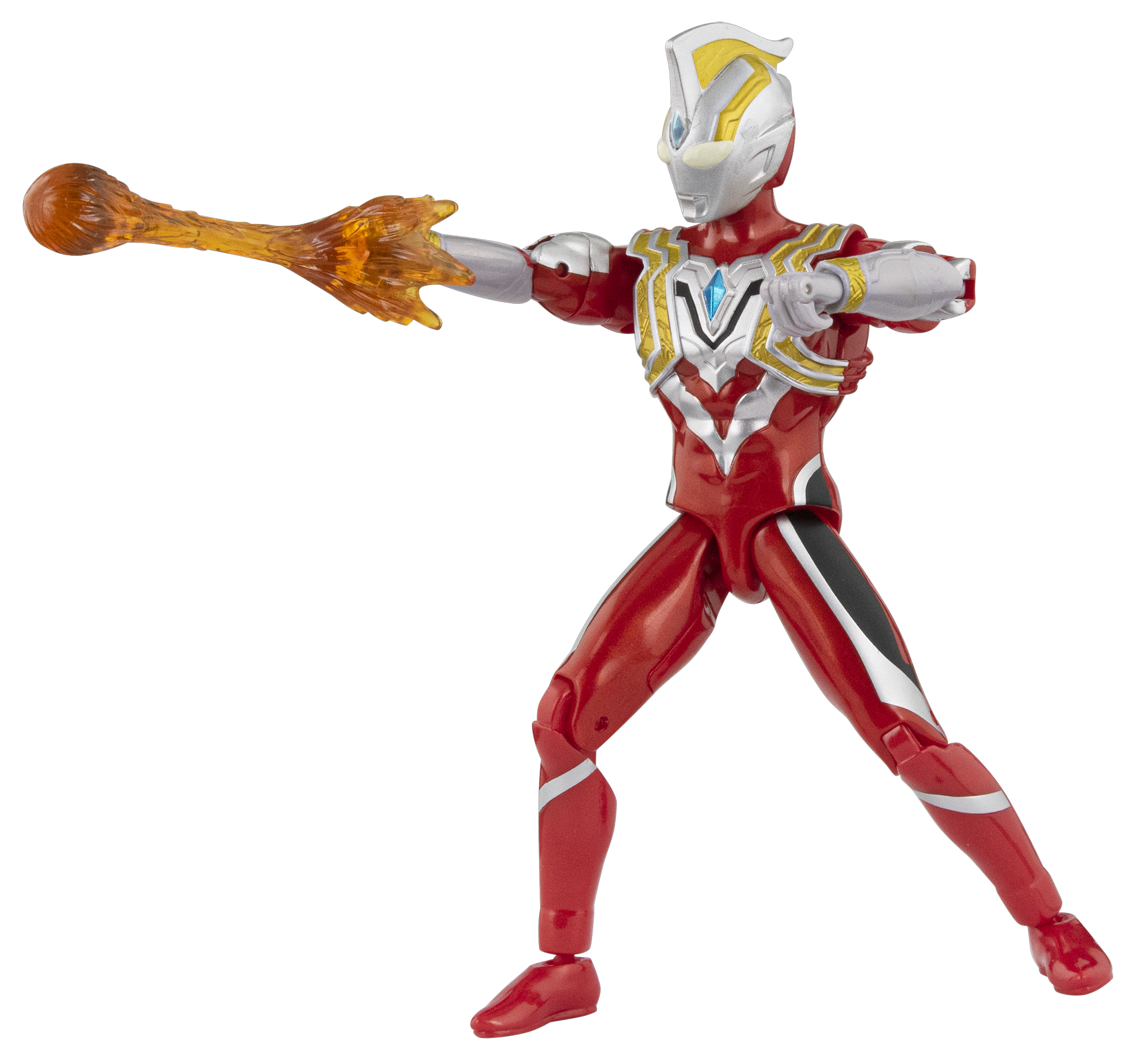 Bandai, Ultra, мощный подвижный Ультрамен Тига, DeluxeEdition