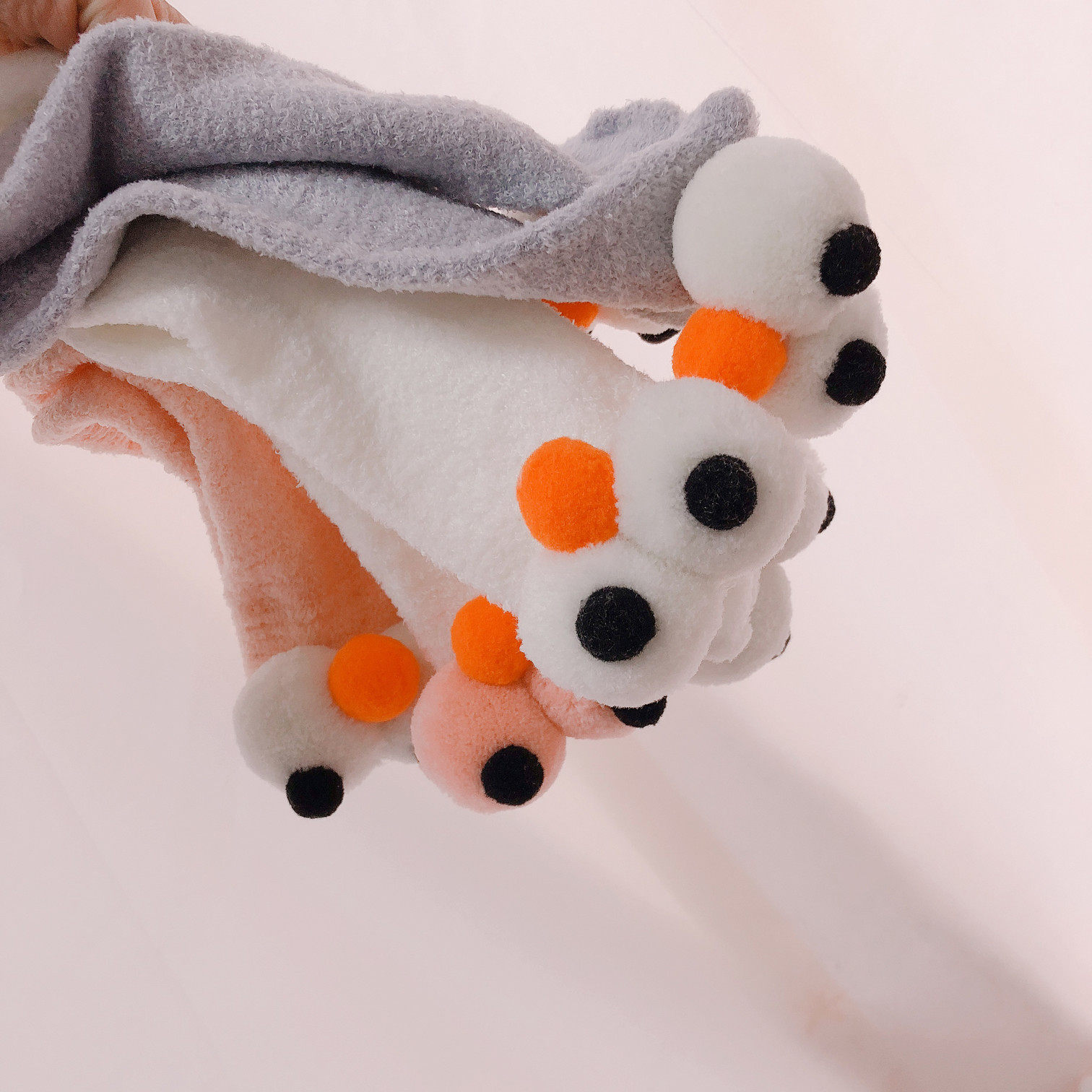 Baby stockings in autumn and winter pure cotton thickened up 0 - 3 months girl baby over knee barrel newborn socks 1 year old daughter