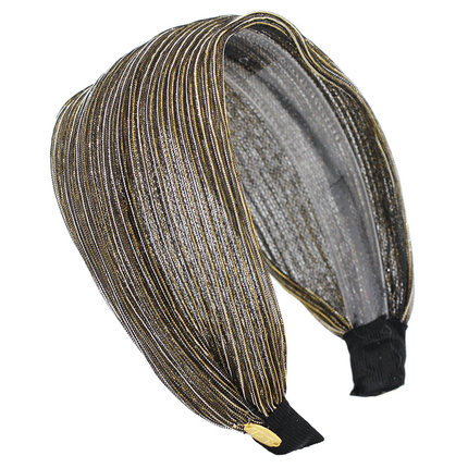 韩国宽边发箍甜美淑女发夹短发发带简约百搭宽