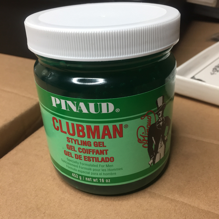 Spot men's hairstyle pinaud clubman styling gel retro oil head styling gel cream large