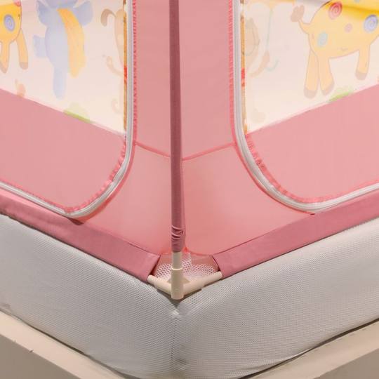 Mosquito Net 2022 New Model, Thickened and Anti-Fall, for Children's Home Use in the Bedroom, No Installation Needed, Mongolian Style, Baby Crib with Reinforced Bottom and Dense Mesh