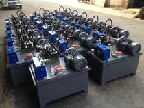Hydraulic chuck hydraulic station
