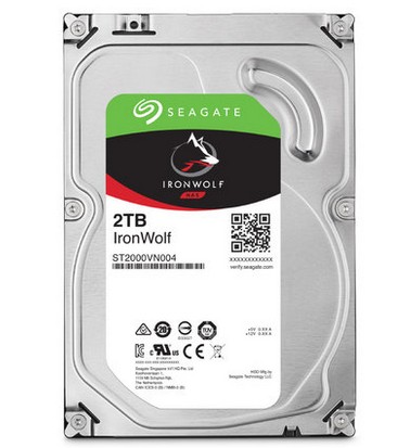Seagate hideout ST2000VN004 hideous wolf NAS hard disc