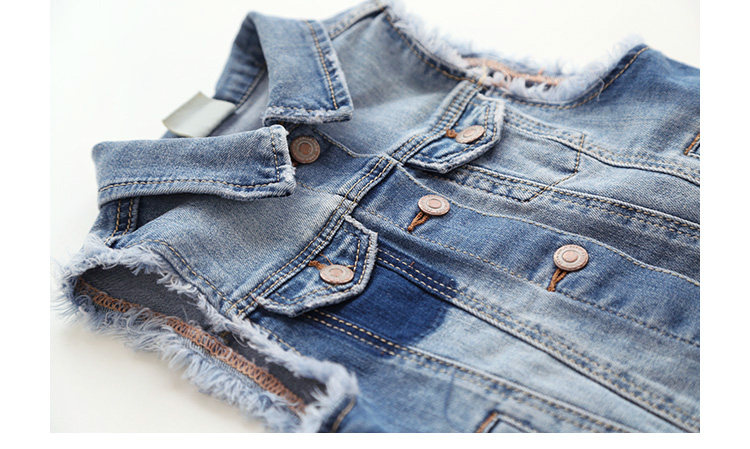 Gilet fille en toile - Ref 2071141 Image 13