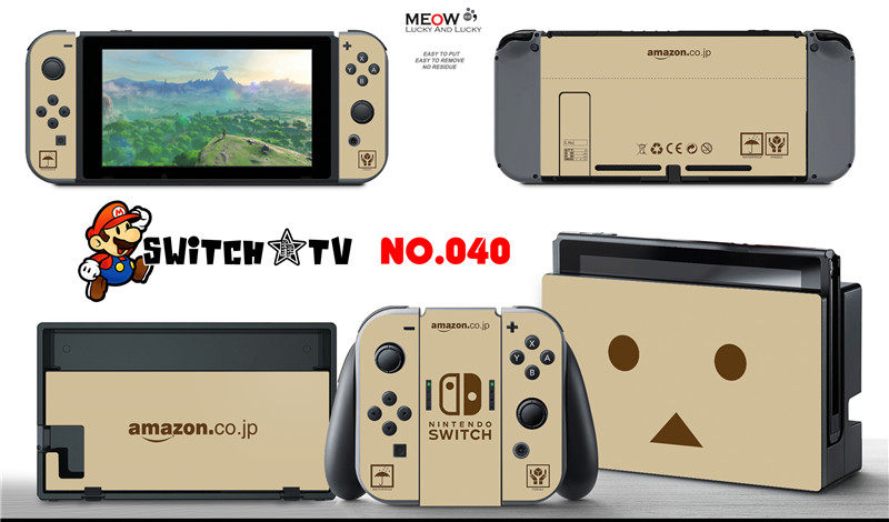 switch NS Carton Box Man Neglected Pain Paste Sticker All 1 pattern