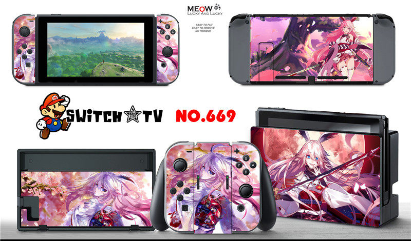 switch NS Crash academy Yaeyakura pain stickers color stickers stickers 