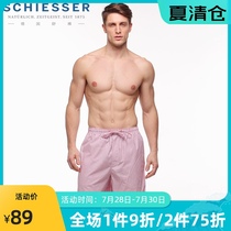 Summer new Shuya mens home pants mens cotton loose pajamas casual five-point pants shorts 39-5555P