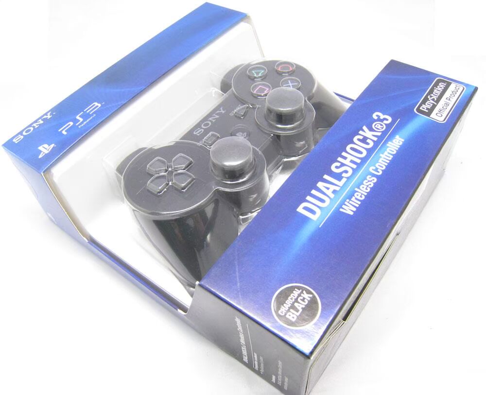 Sony ps3 không dây Bluetooth gamepad dualshock3 máy tính di động gamepad rung sáu trục - Người điều khiển trò chơi tay cầm ps2