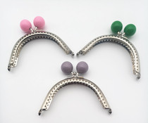 8 5cm half-round mouth gold material accessories DIY handmade bag accessories