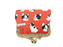 Fashion cute handmade buckle coin purse female mini gold cloth small wallet lipstick bag storage bag earphone bag