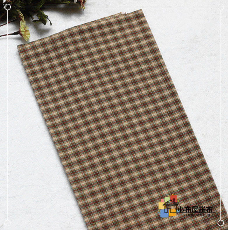 RX48 handmade DIY parquet fabric Japanese imports first dye cloth for 1 8 yards